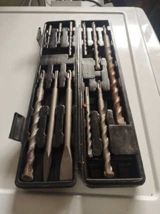 Juego Brocas Martillo Percutor
