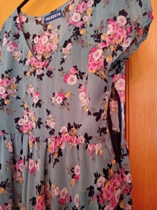 Vestido floral VIAXESTA