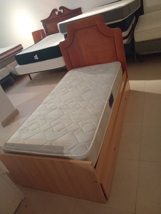 Cama nido madera con colchones