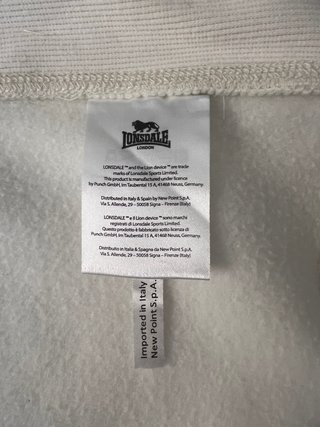 Sudadera Lonsdale London Cremallera XXL