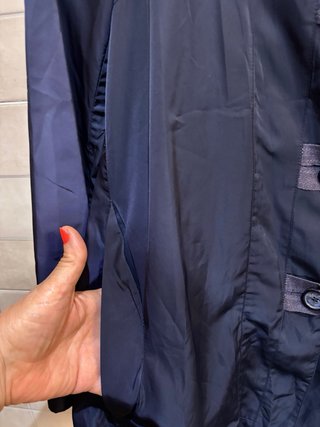 Gabardina azul marino talla 34