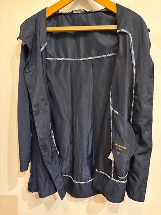 Gabardina azul marino talla 34