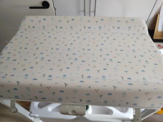 Bañera-cambiador de bebé con patas Jane Flip