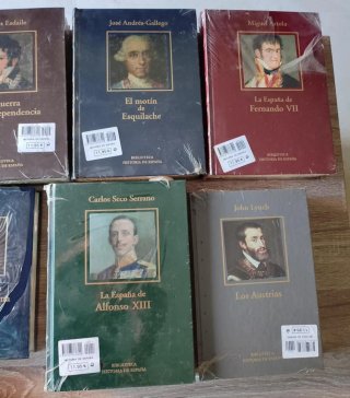 Biblioteca historia de España