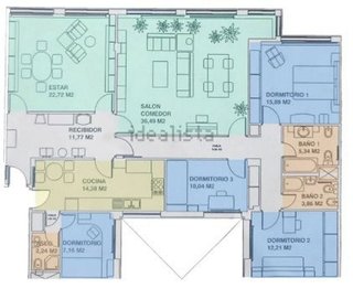 Piso en venta en Plaza España - Villa Pilar - Reyes Católicos - Vadillos en Burgos