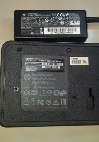 HP 2013 UltraSlim Docking Station + Alimentatore