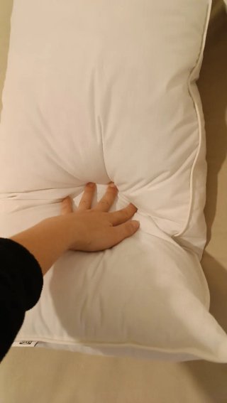 2 Almohadas Ikea 40x75cm