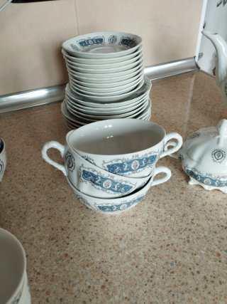 Juego de café Bidasoa porcelana
