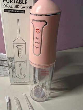 Irrigatore Orale Portatile Rosa
