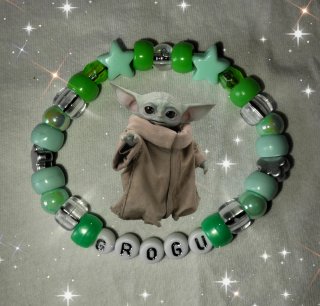 Pulsera Kandi Grogu Star Wars