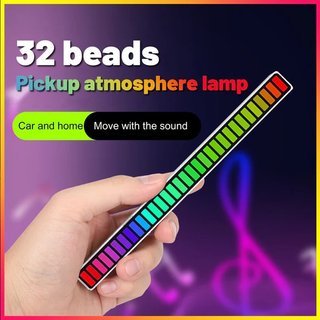 2 Barras Luz RGB Activadas por Sonido