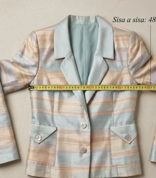 Chaqueta  de seda precio económico Talla.L