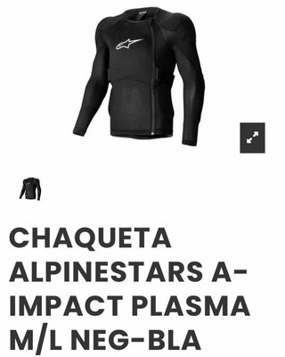 Chaqueta Alpinestars Protección Impacto Plasma
