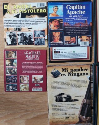 10 DVD Westerns Colección Cine del Oeste