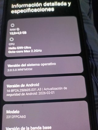 Xiaomi Poco M6 Negro 512GB
