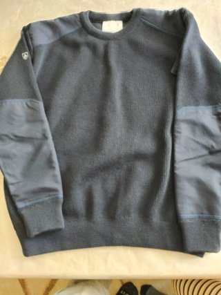 Jersey de trabajo azul
