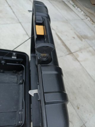Topcase BMW F700 F800 con almohadillas acompañante
