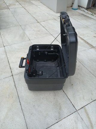 Topcase BMW F700 F800 con almohadillas acompañante