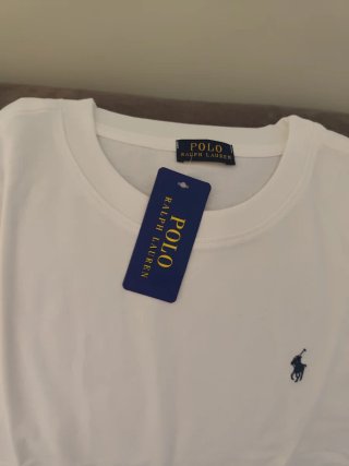 2 Camisetas Polo Ralph Lauren Azul Marino y Blanca