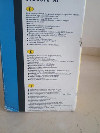 Proyector diapositivas reflecta classic AF