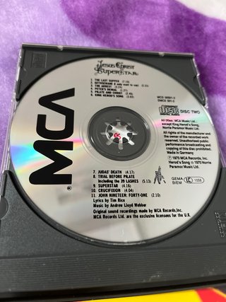 Doble CD Jesus Christ Superstar