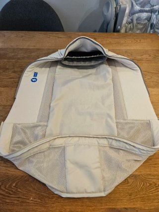 Capazo Nuna Triv Plegable + Funda Lluvia