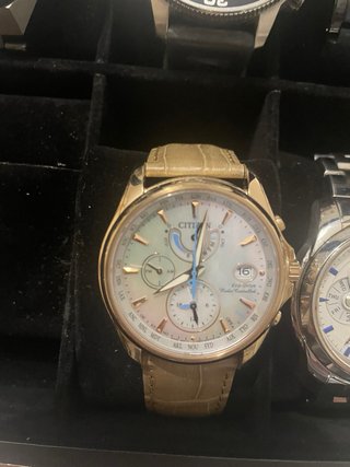 Citizen Eco-Drive Radiocontrollato Oro Beige