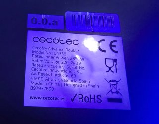Cecofry Advance Double Freidora 9L
