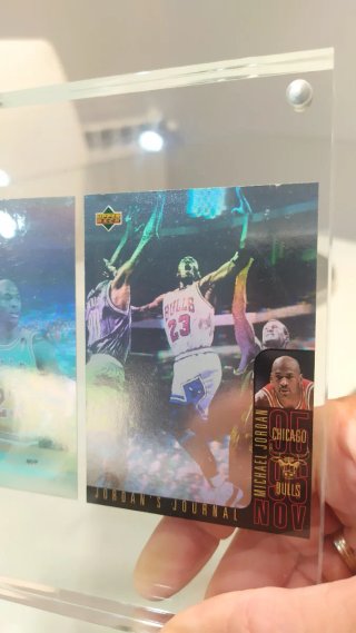 Cromos Upper Deck Hologramas Michael Jordan