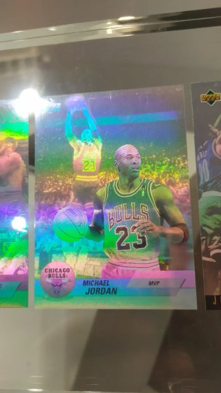 Cromos Upper Deck Hologramas Michael Jordan