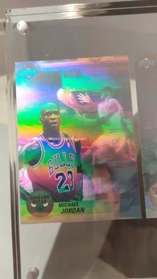 Cromos Upper Deck Hologramas Michael Jordan