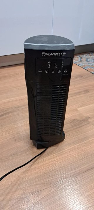 Ventilador Rowenta Artic Crystal Negro