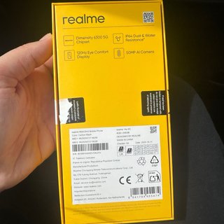 Móvil Realme 14x 5G 256GB Negro carbon