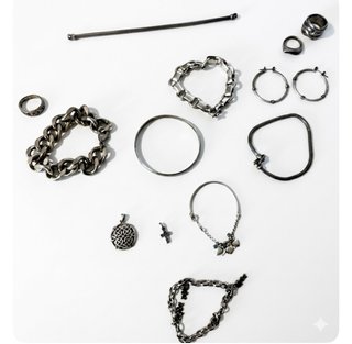 Lote de Joyería de Plata