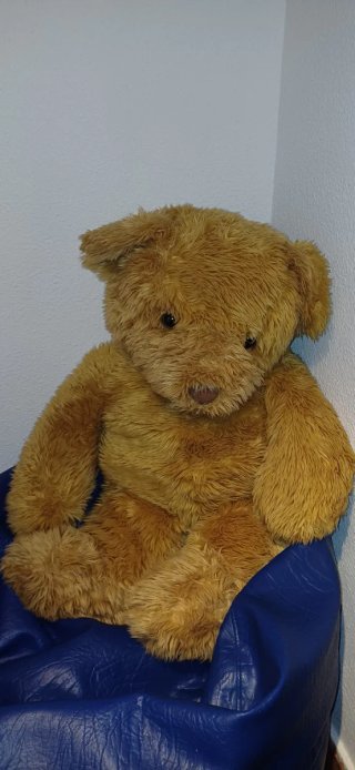 Oso de peluche grande marrón