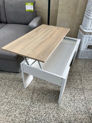 Mesa de centro elevable