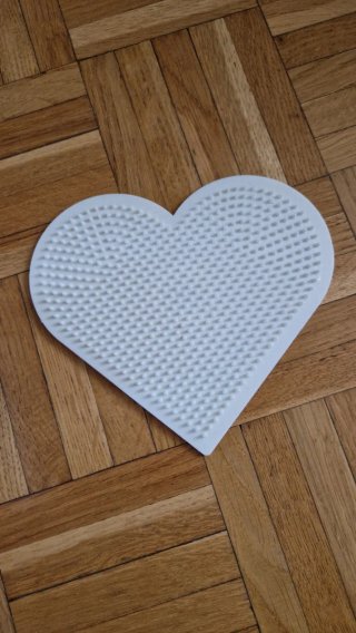 Hama Beads con Contenitore e Piastra a cuore