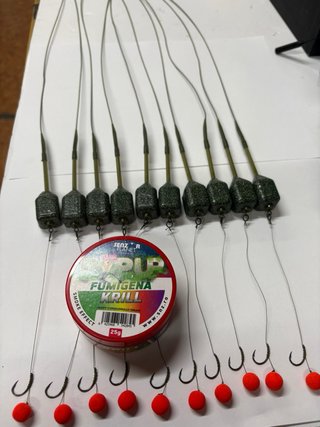 10 Bolsas PVA listas para pesca