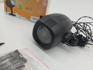OUSFOT Luces de Proyector, Luces Navidad Impermeable Exterior con 16 Diapositivas de Patrón para Fiesta, Navidad, Festivos