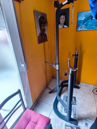 Estructura Gimnasio Polea Alta y Press Banca