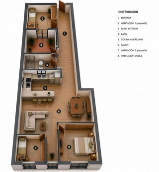 Piso en venta en El Cabanyal- El Canyamelar en Valencia