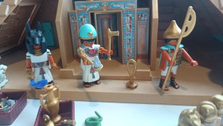Playmobil Egipto Pirámide + Esfinge 4240 4242