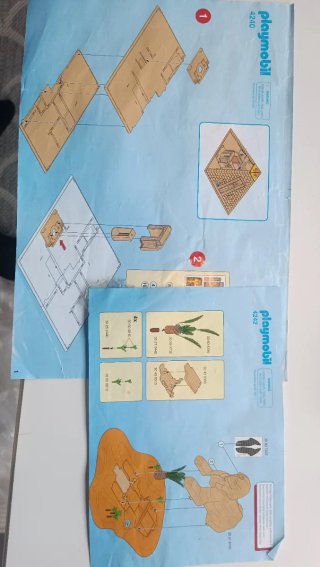 Playmobil Egipto Pirámide + Esfinge 4240 4242