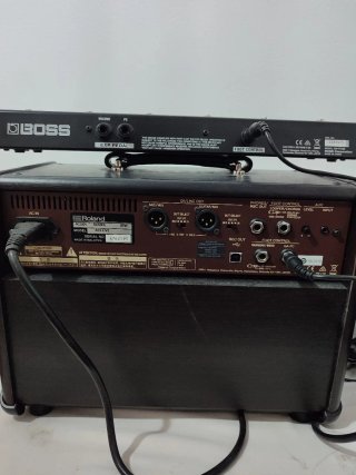 Boss ACS Acoustic Singer Live 230V + Boss GA-FC