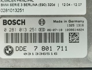 Bmw 0281013251 centralita motor serie 320d 1664194