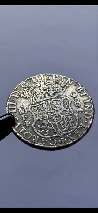 8 Reales 1767 (MBC-) México Carlos III