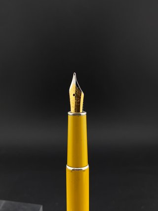 Pluma Estilográfica Lalex 1938 Vintage Amarilla