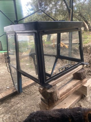 Cabina tractor pequeño