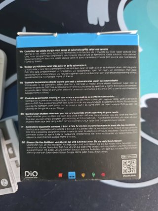 Interruptor persiana Dio CONNECT Wi-Fi