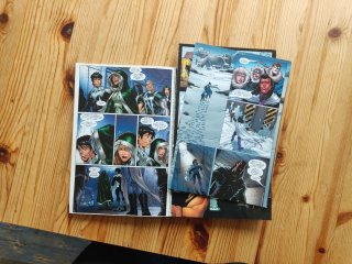 Comic X Men Supernovas y Cegados por la luz